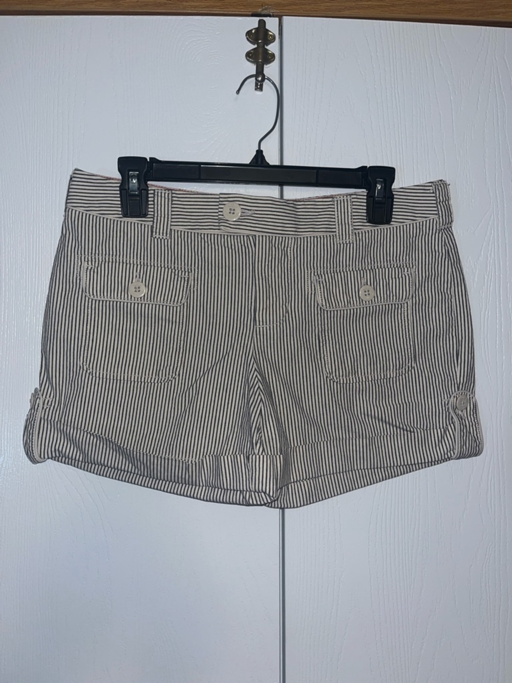Polo Jeans Co. Striped Cuffed Shorts